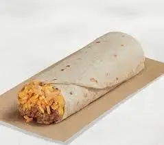 Cheesy Bean & Rice Burrito 1 Cheesy Bean & Rice Burrito