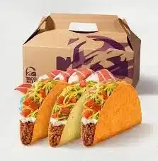 taco bell Groups / Catering Menu with Prices 2025 10 taco bell Supreme Variety Taco P
