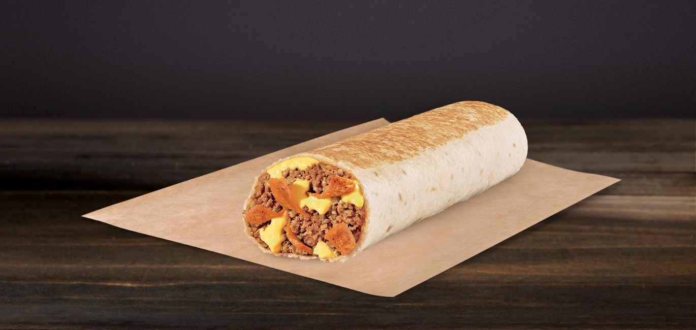 Taco Bell Menu UK 14 Beefy Nacho Cravings Burrito