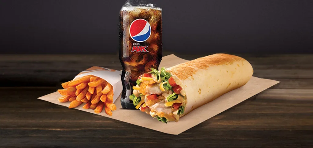 Taco Bell Menu UK 39 Crispy Chicken Burrito Meal