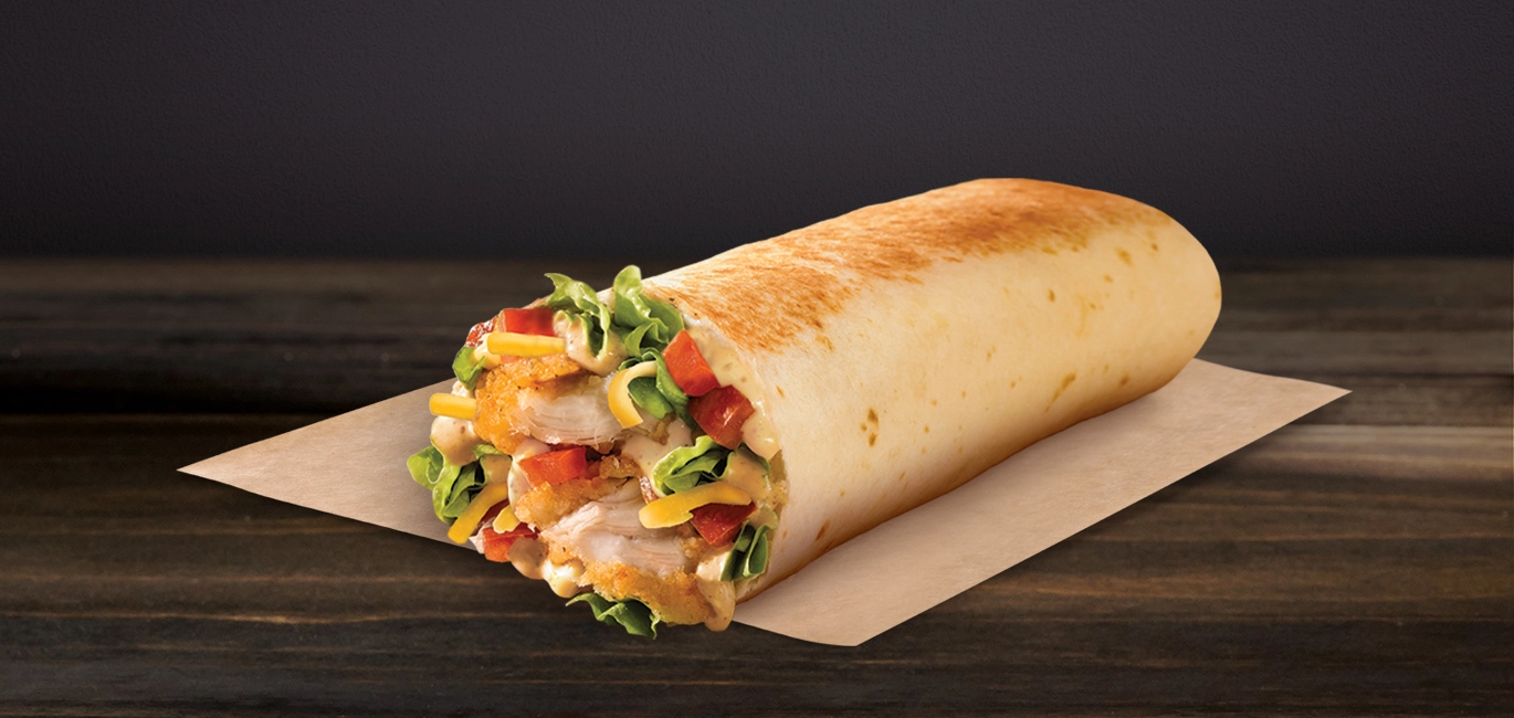 Taco Bell Menu UK 12 Crispy Chicken Burrito