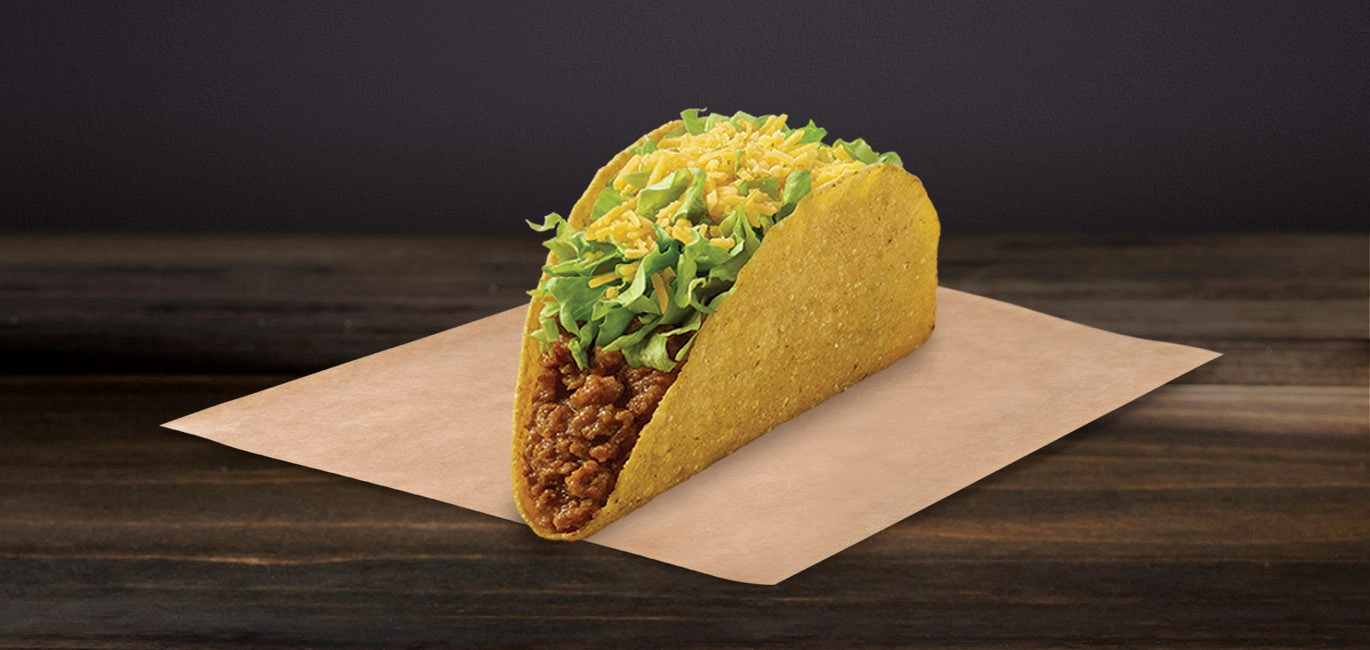 Taco Bell Menu UK 1 Crunchy Taco
