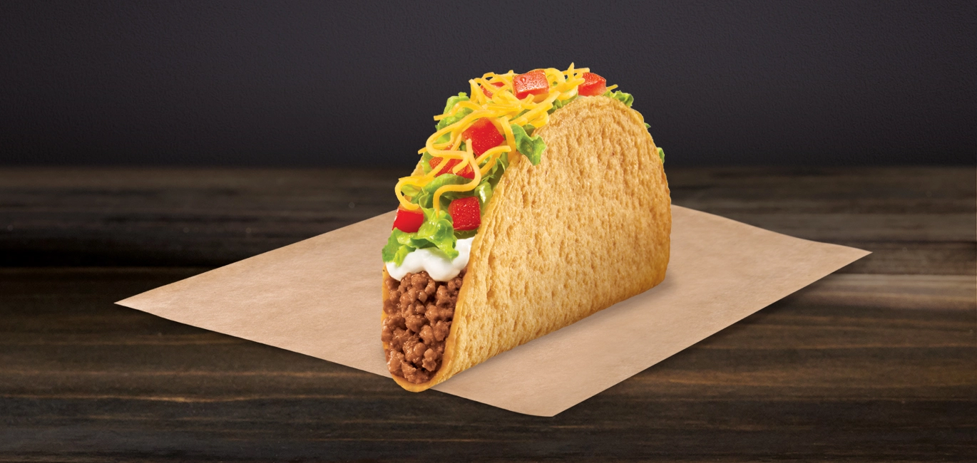 Taco Bell Menu UK 3 Crunchy Taco Supreme