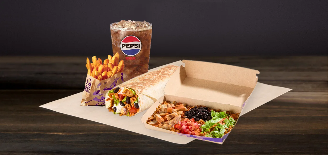 Taco Bell Menu UK 36 Cali Chicken Meal