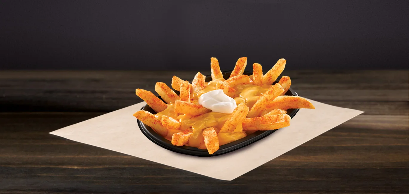 Taco Bell Menu UK 24 Cheesy Topped Fries