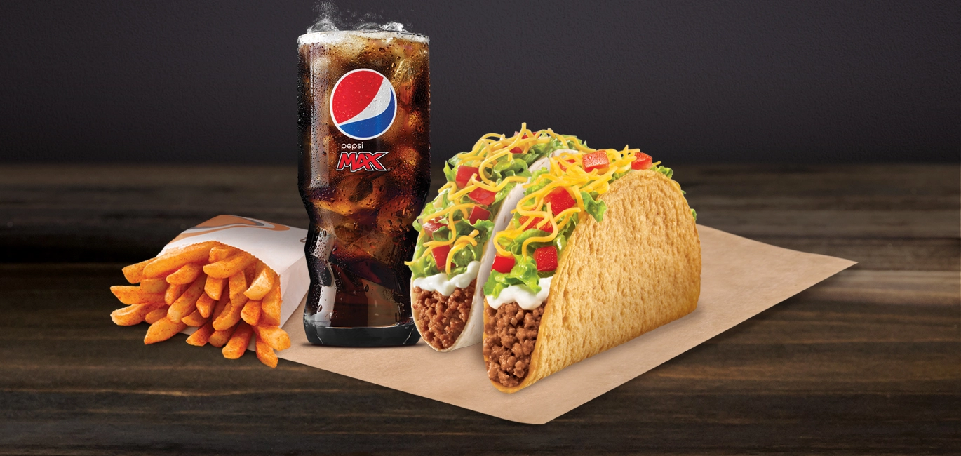 Taco Bell Menu UK 45 Two Taco Supreme Meal