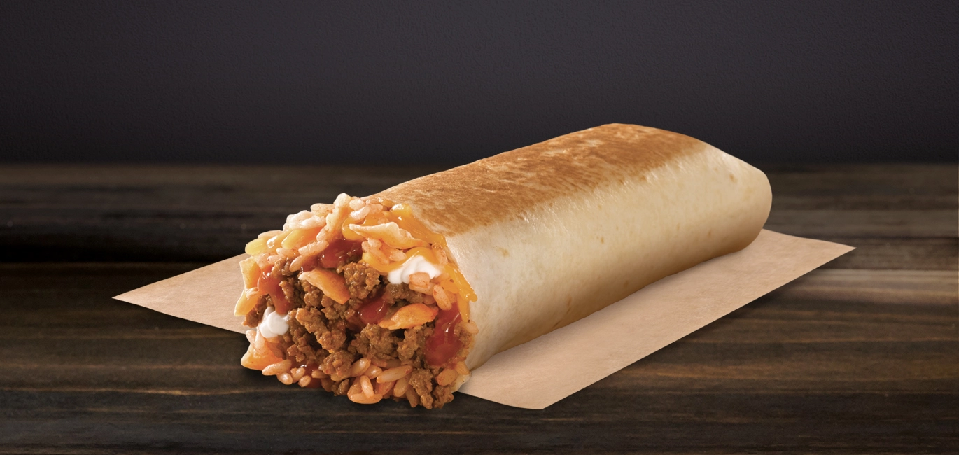 Taco Bell Menu UK 11 Volcano Burrito